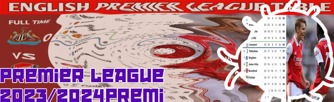 Premier league results table